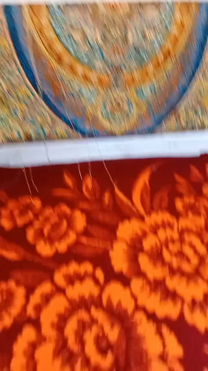 قالیچه ابریشم نیمه کاره|فرش|میاندوآب, |دیوار