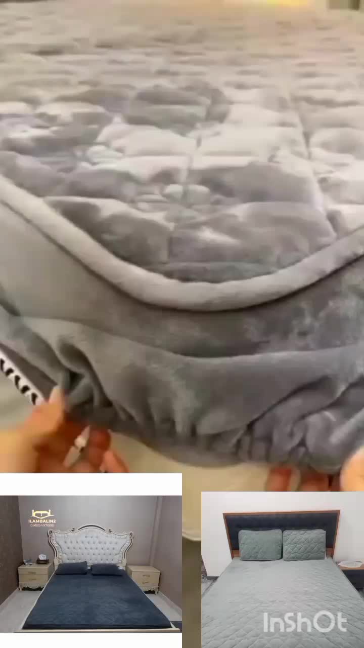 نیم ست مخمل عروسکی باضمانت کیفیت|سرویس روتختی|ایلام, |دیوار