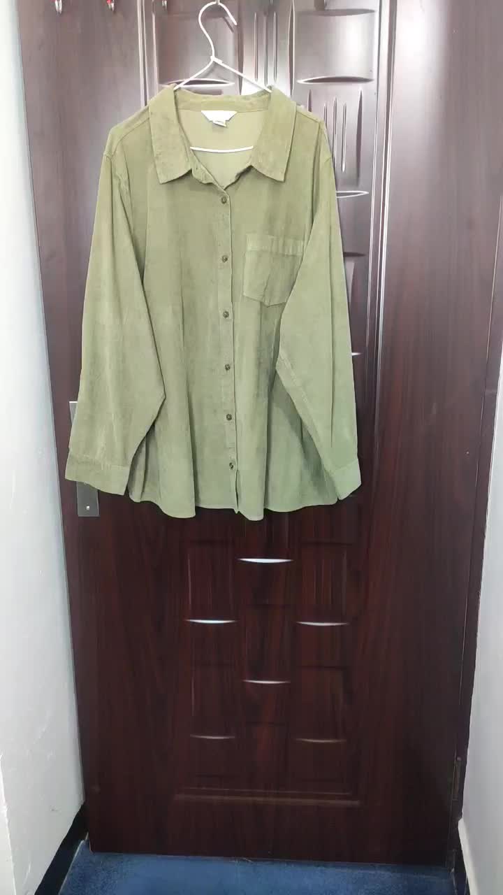 پیراهن/بلوز/شومیز/ کبریتی وارداتی اورسایز زیتونی|لباس|کردکوی, |دیوار