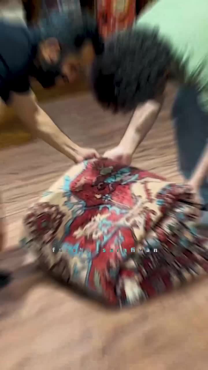 فرش هریس ریز بافت|فرش|تهران, هروی|دیوار