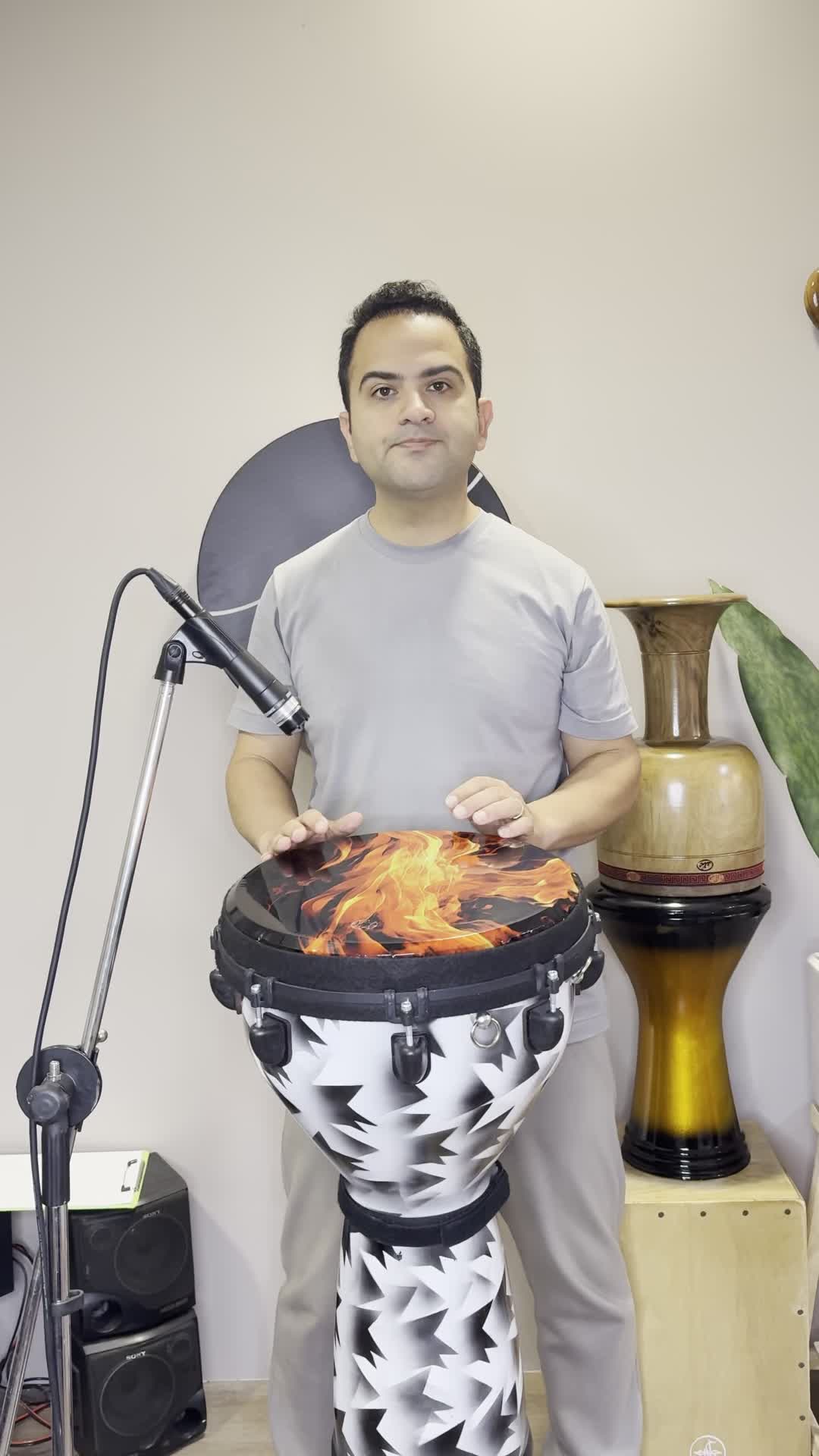 جیمبی پژواک سایز ۱۲ و ۱۴ (گالری سازهای کوبه ای)|درام و پرکاشن|گرگان, |دیوار