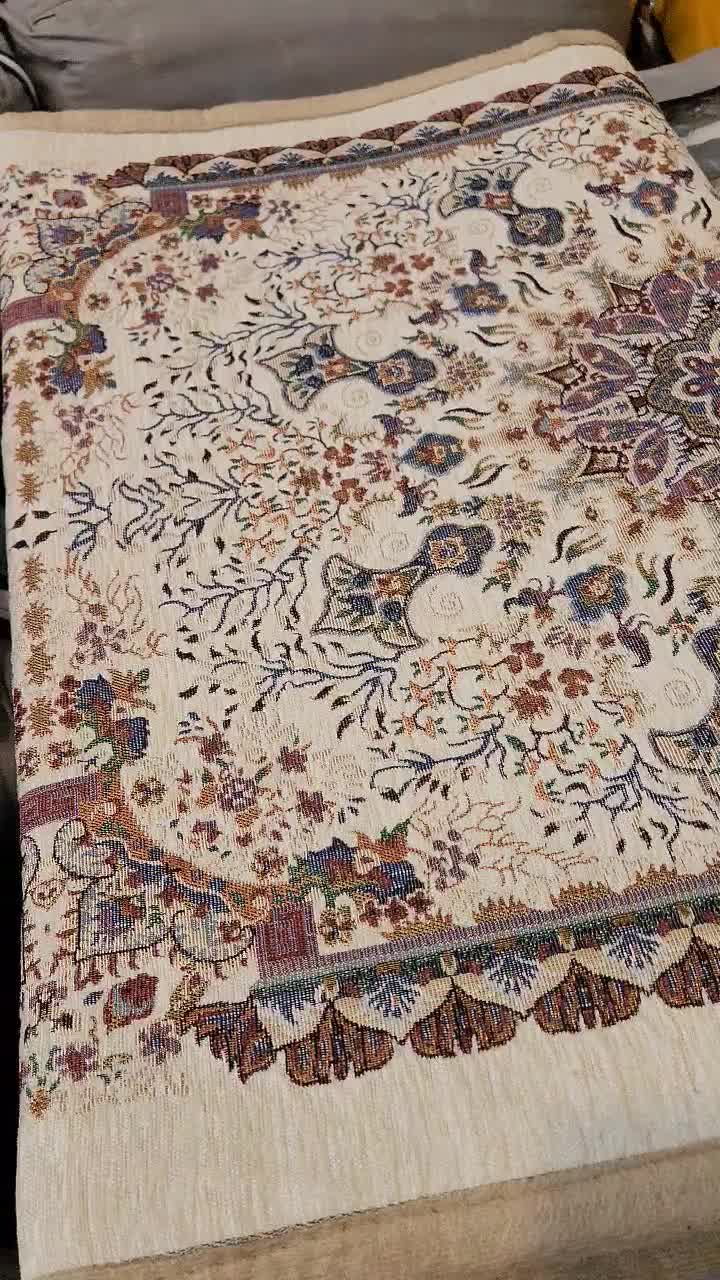کناره نمدی  ( طرح خورشیدی )در چهار ر‌نگ|فرش|کرمان, |دیوار