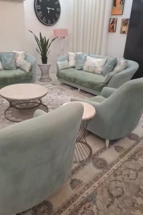 مبلمان ۸ نفره|مبلمان خانگی و میز عسلی|اهواز, فرهنگ شهر|دیوار