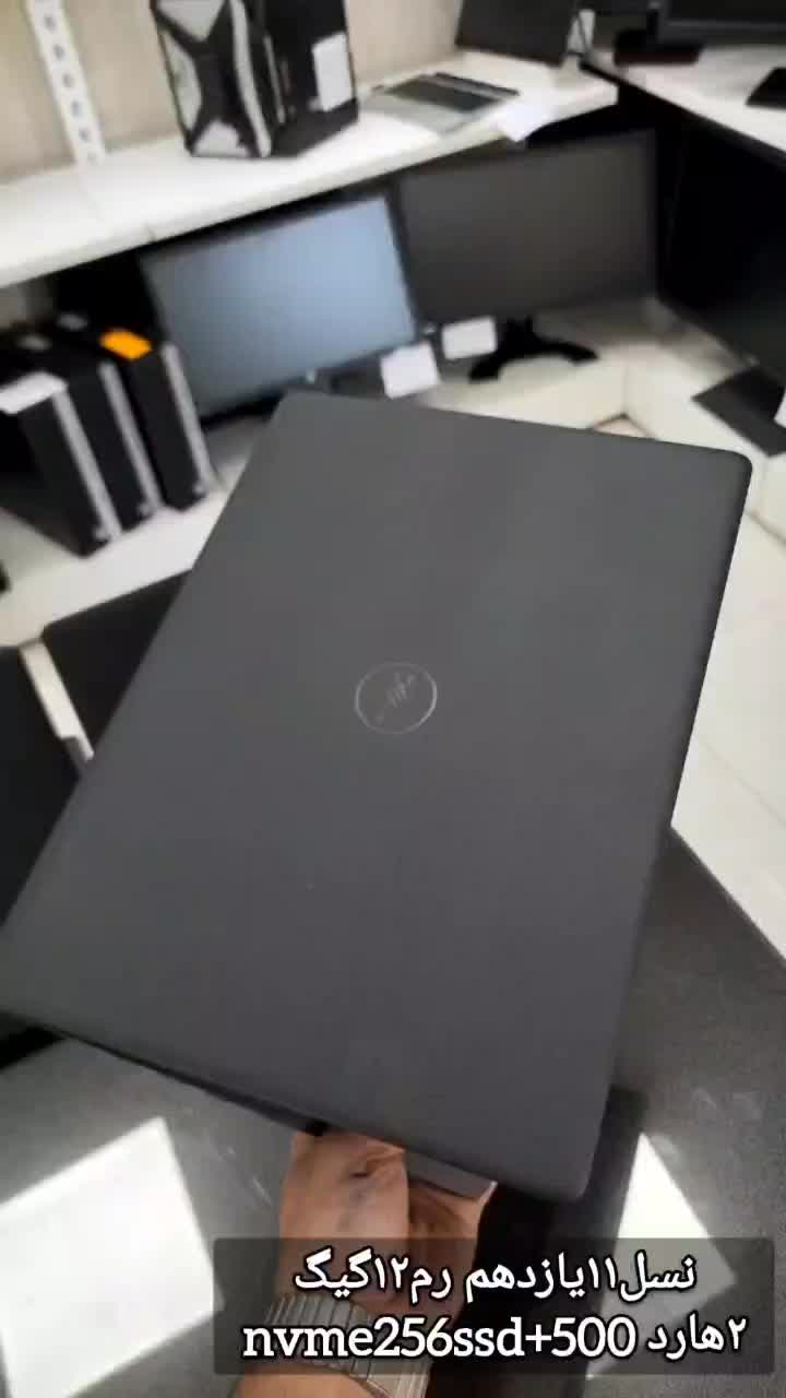 لپتاپ نسل۱۱ یازده عین نو دارای ۲هارد همزمان|رایانه همراه|مرند, |دیوار
