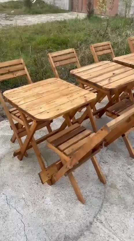 نیمکتی میز و صندلی ثابت کافی شاپ باغی T003|میز و صندلی غذاخوری|رشت, جانبازان|دیوار