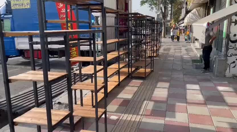 رگال بغل طبقه( چوب و فلز)|جاکفشی، کمد، دراور|ملارد, |دیوار