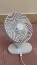 پنکه شارژی چرخشی پرقدرت وقابل حمل ارسال رایگان|پنکه و تصفیه‌کنندهٔ هوا|شیراز, زرهی|دیوار