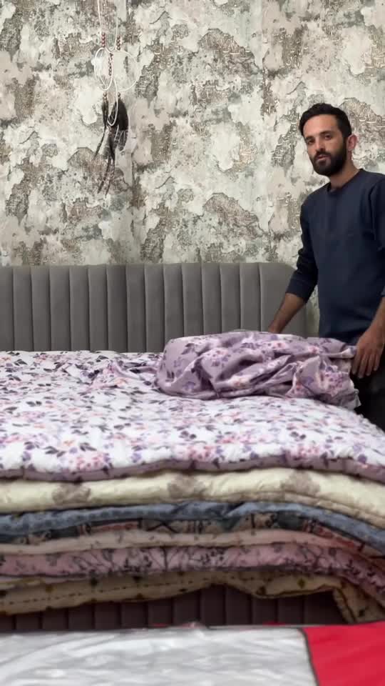 روتختی میکرو پنبه گلدار دو رو کد ۵۴۴|سرویس روتختی|قم, شاه ابراهیم|دیوار