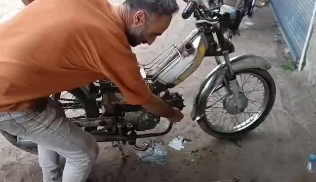 موتورسیکلت 70|موتورسیکلت|آستانه اشرفیه, |دیوار