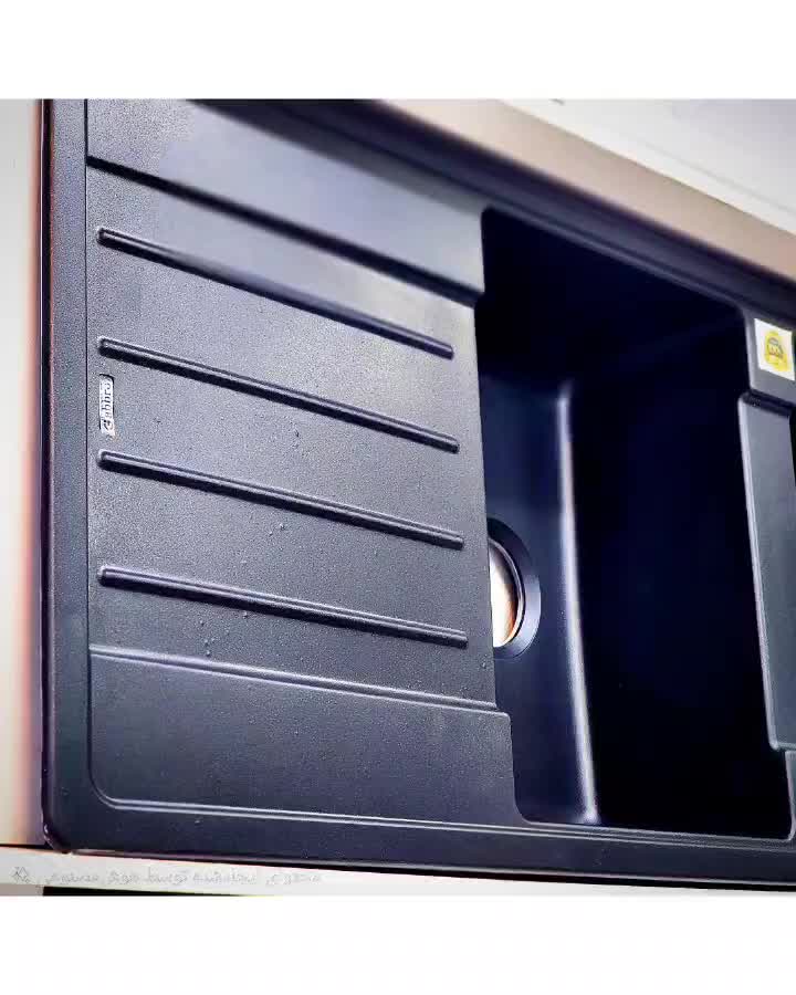 سینک مشکی شاین گرانیتی|مصالح و تجهیزات ساختمان|رشت, پارک شهر|دیوار