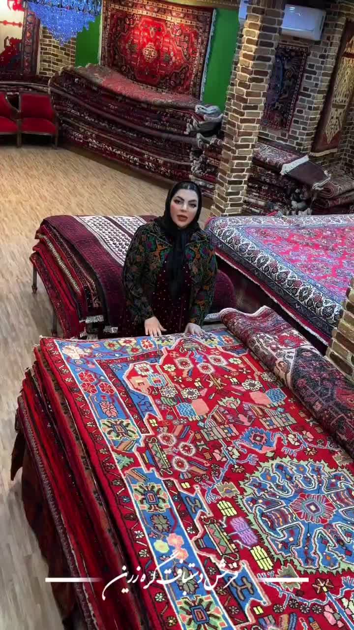 فرش دستباف هویت هرخانه ایرانی|فرش|کرج, برغان|دیوار