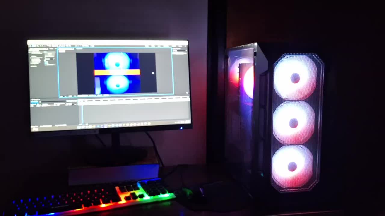 سیستم نسل ۱۳ همراه با مانیتور 4060ti 16gb|رایانه رومیزی|شیراز, آبیاری|دیوار