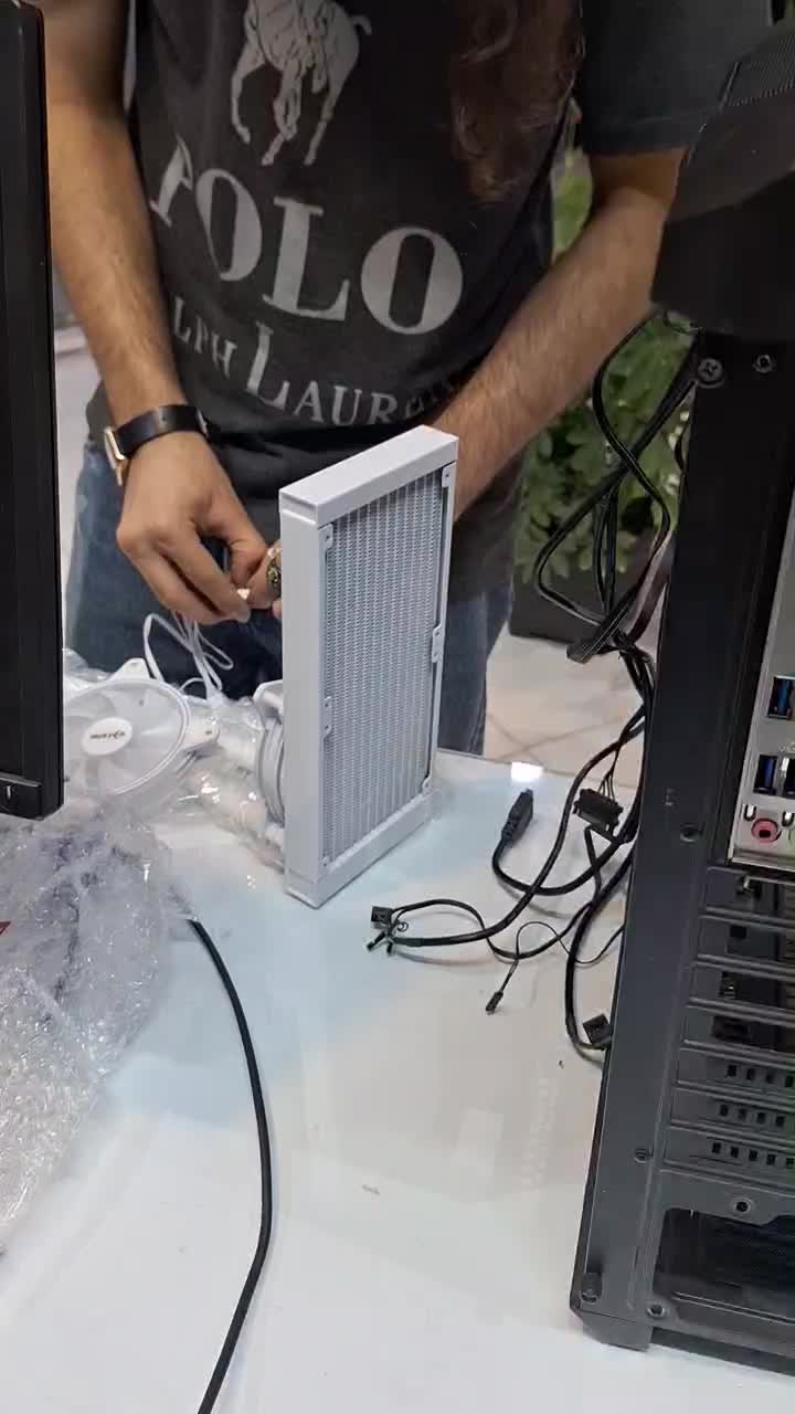 کامپیوتر حرفه ای گیمینگ با چک|رایانه رومیزی|ساوه, |دیوار