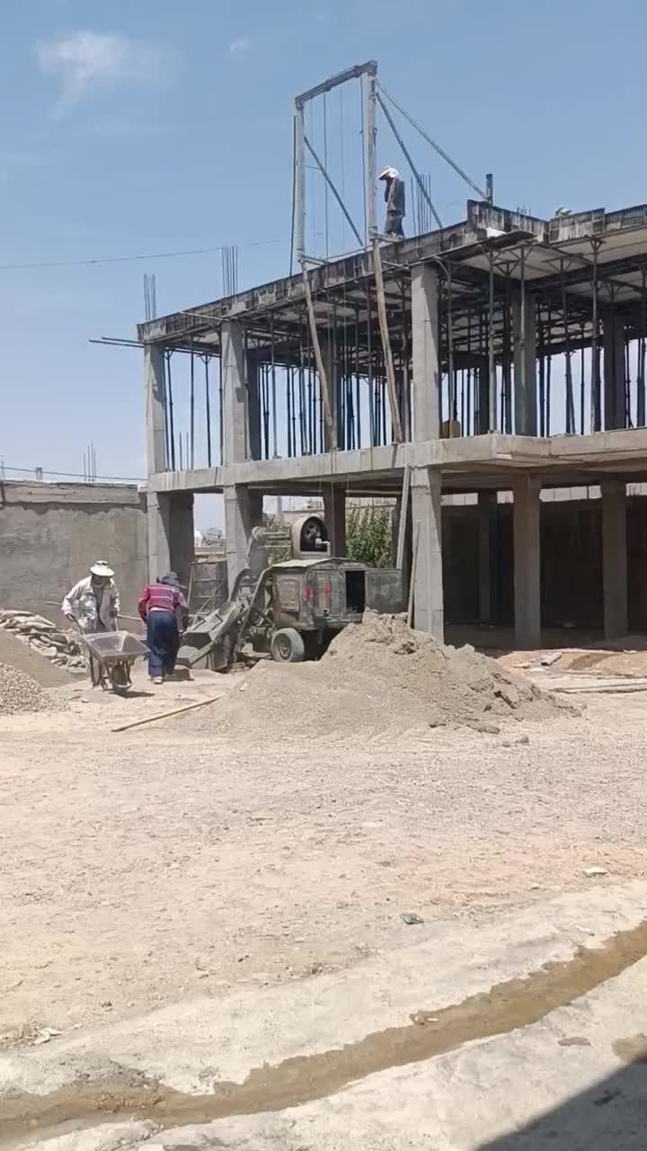 بتن ریزی با خلاطه|خدمات پیشه و مهارت|زاغه, |دیوار