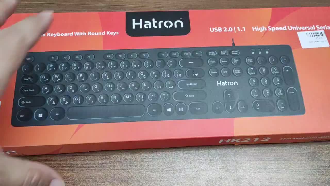 کیبورد هاترون مدلHK212|قطعات و لوازم جانبی رایانه|گلبهار, شهر جدید گلبهار|دیوار