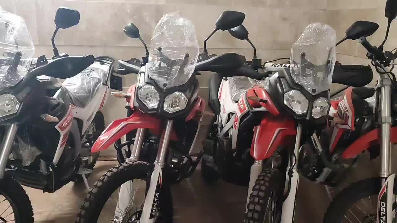 موتور تریل ۲۵۰ دلتا DX2 رالی ۴۰۴ خشک در دو رنگ|موتورسیکلت|مشهد, آزادشهر|دیوار