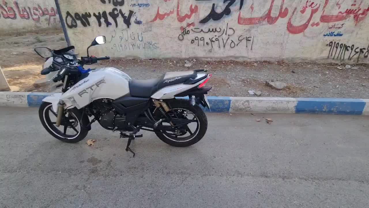 اپاچی ۱۸۰ مدل ۹۵ انجین پلمپ|موتورسیکلت|تهران, تهرانسر مرکزی|دیوار