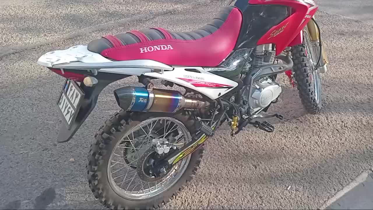 موتور سیکلت تریل ۲۰۰ mkz|موتورسیکلت|زنجان, |دیوار