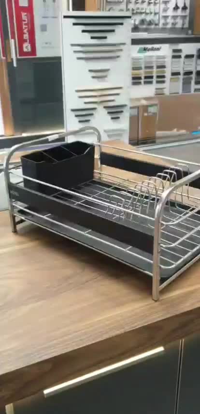 آبچکان رومیزی یکطبقه هوفل نقره ای|آبچکان و نظمدهنده ظروف|تهران, اتحاد|دیوار