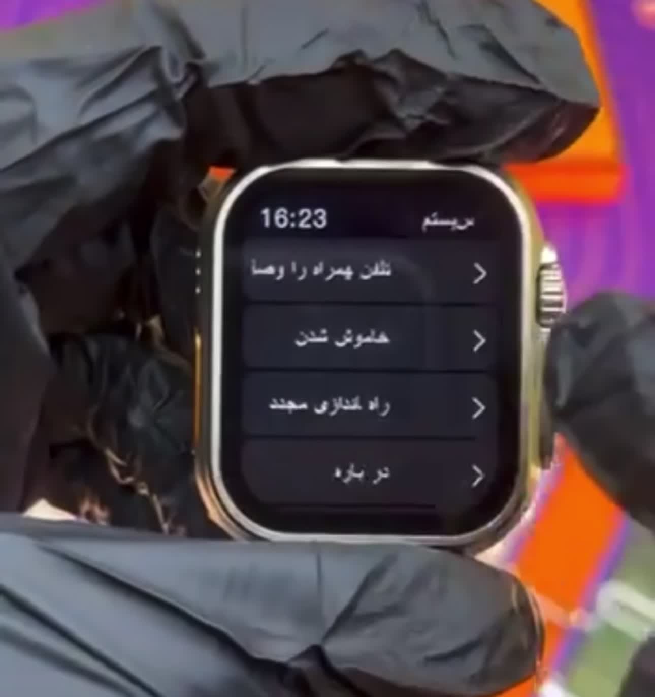 ساعت طرح اپل واچ نو به قیمت عمده|ساعت|اردکان, |دیوار