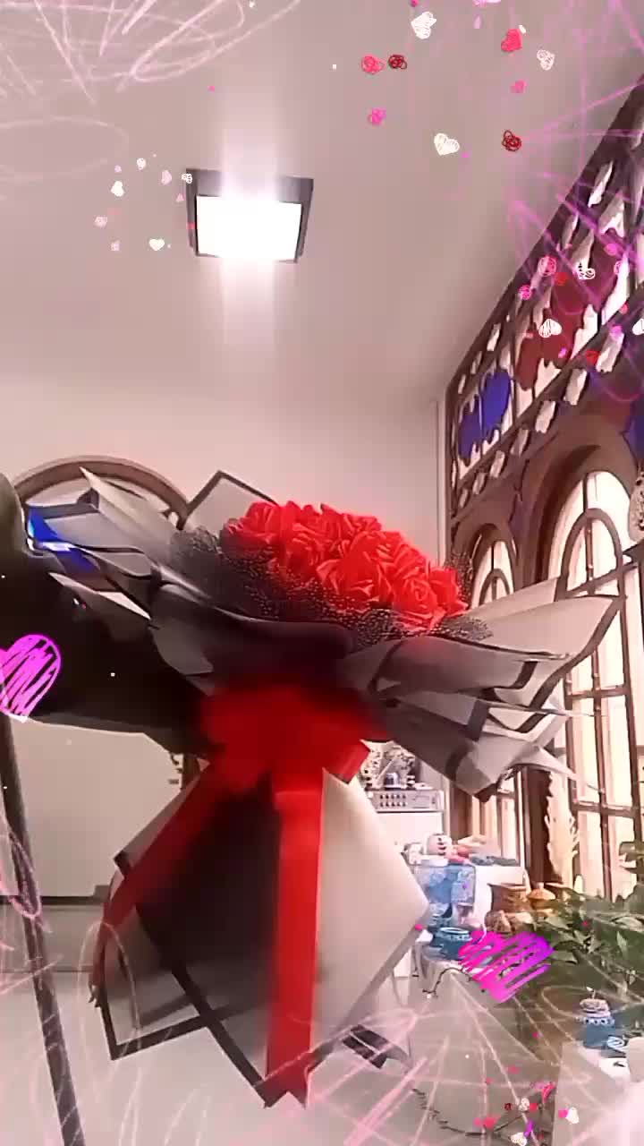 دسته گل روبانی|گل مصنوعی|ارومیه, |دیوار