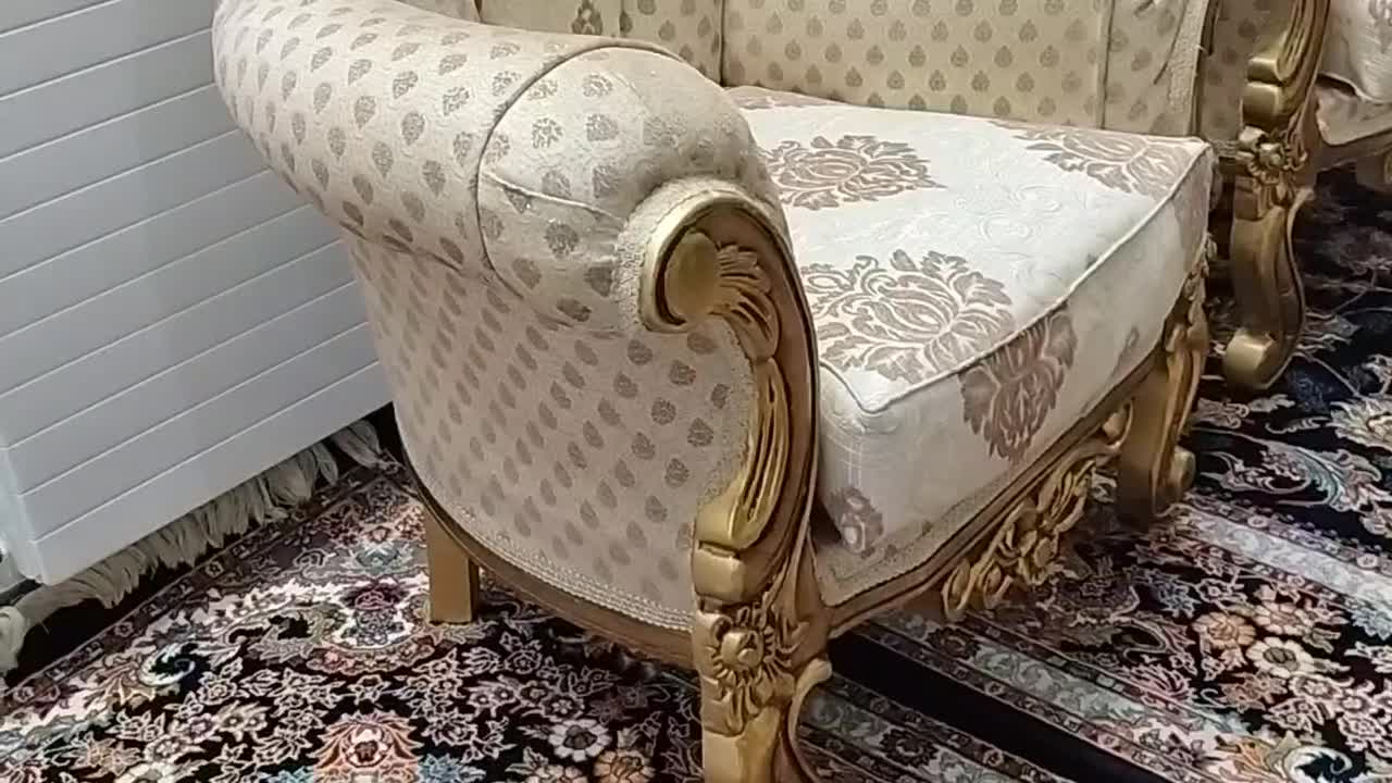 فروش مبل سلطنتی درحد نو ۹نفره قیمت۵۵تومن|مبلمان خانگی و میز عسلی|آران و بیدگل, |دیوار