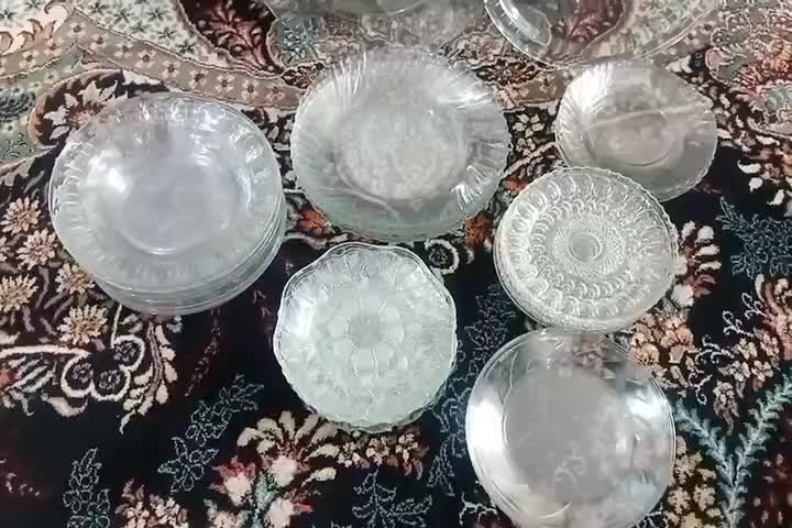 ظروف کریستال|ظروف سرو و پذیرایی|مشهد, پورسینا|دیوار