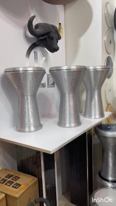 داربوکا(تمپو)قلم کاری kp کاور سایز۸.۷۵|درام و پرکاشن|هشتگرد, فاز ۲ مهستان|دیوار