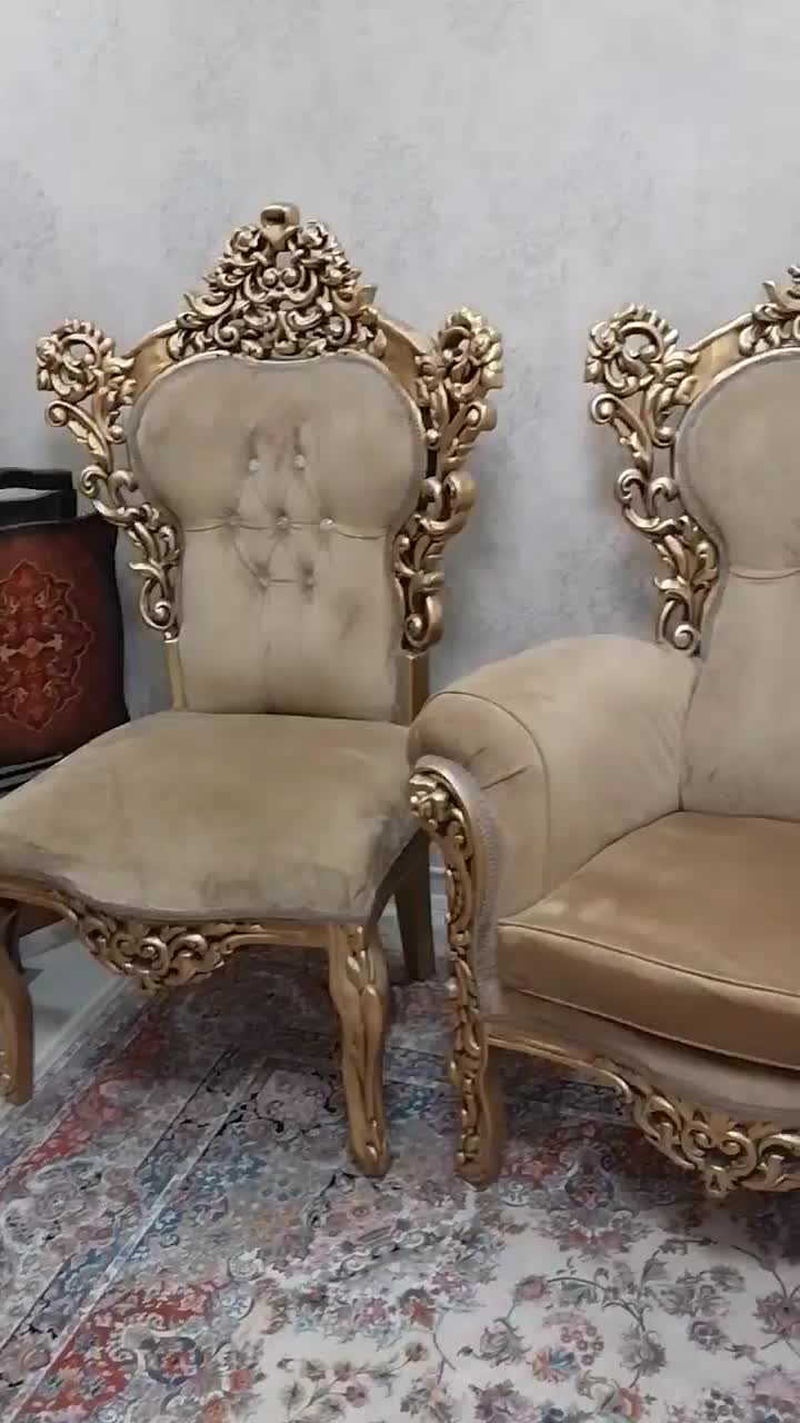مبل 9 نفره سلطنتی کلاسیک تمام چوب|مبلمان خانگی و میز عسلی|تهران, عباسی|دیوار