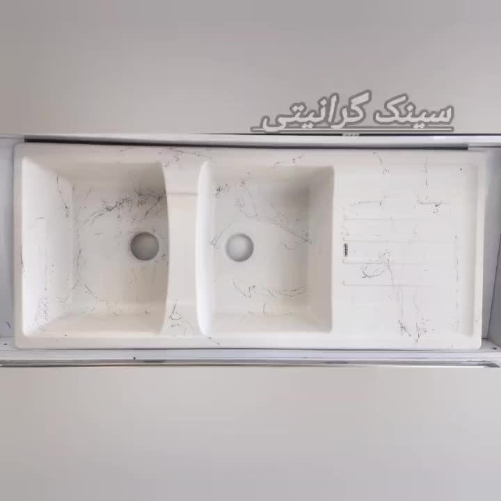 سفید رگه طلایی سینک گرانیتی|مصالح و تجهیزات ساختمان|رشت, رودباری|دیوار