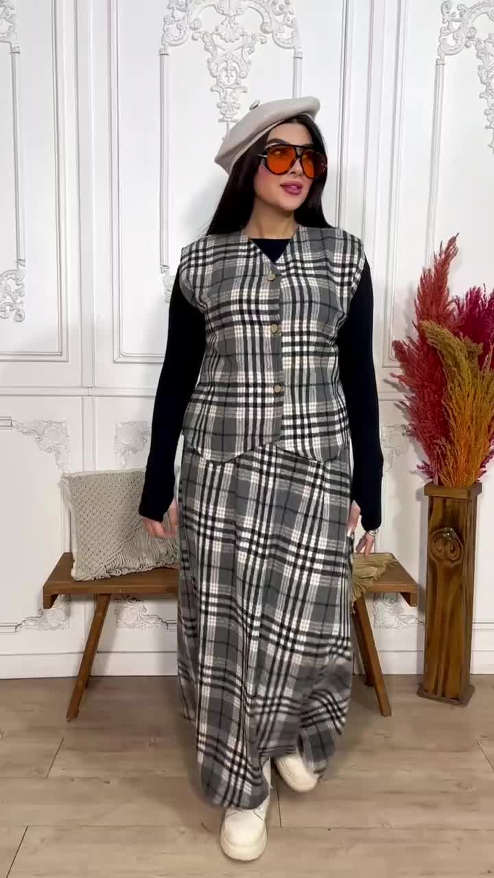 ست ژیله ودامن پاییزه|لباس|تهران, بازار|دیوار