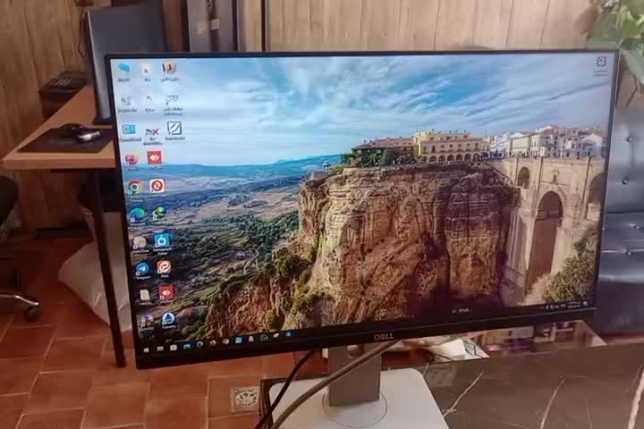 مانیتور ۲۴ اینچ دل led|قطعات و لوازم جانبی رایانه|اهواز, گلستان|دیوار