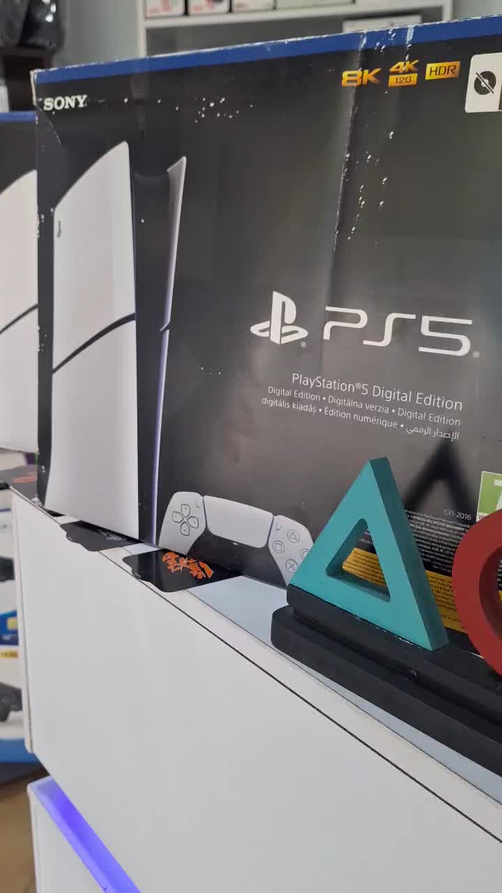 ps5 SLIM DIGITAL 1 TRA 2016 اروپا اکبند|کنسول، بازی ویدئویی و آنلاین|بومهن, |دیوار