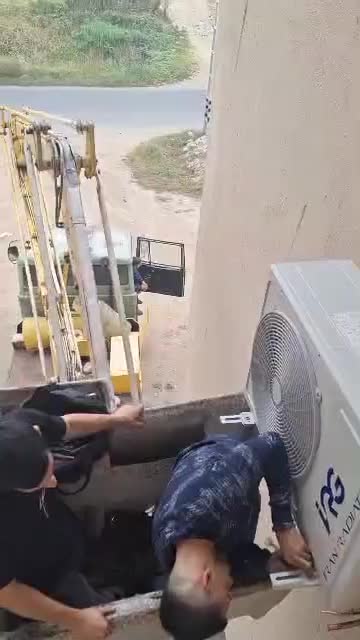 نصب کولر اسپیلت تعمیرات پکیج|خدمات پیشه و مهارت|رشت, دروازه لاکان|دیوار