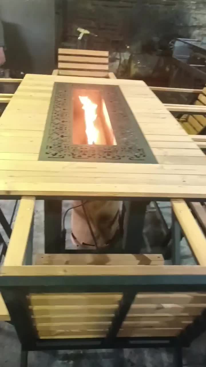 بآربیکیو آتشدان مسطتیل در ابعاد سفارشی|اجاق گاز و لوازم برقی پخت‌وپز|تهران, شوش|دیوار