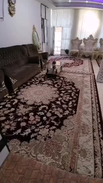 فرش دست دوم در حد نو|فرش|رومشکان, |دیوار