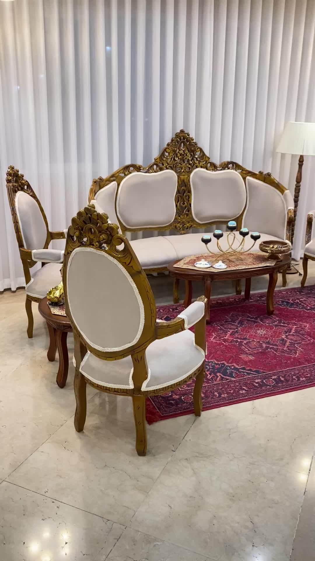 مبلمان بلژیکی آنتیک (تمام چوب راش) آماده تحویل|مبلمان خانگی و میز عسلی|تهران, یافت آباد شمالی|دیوار