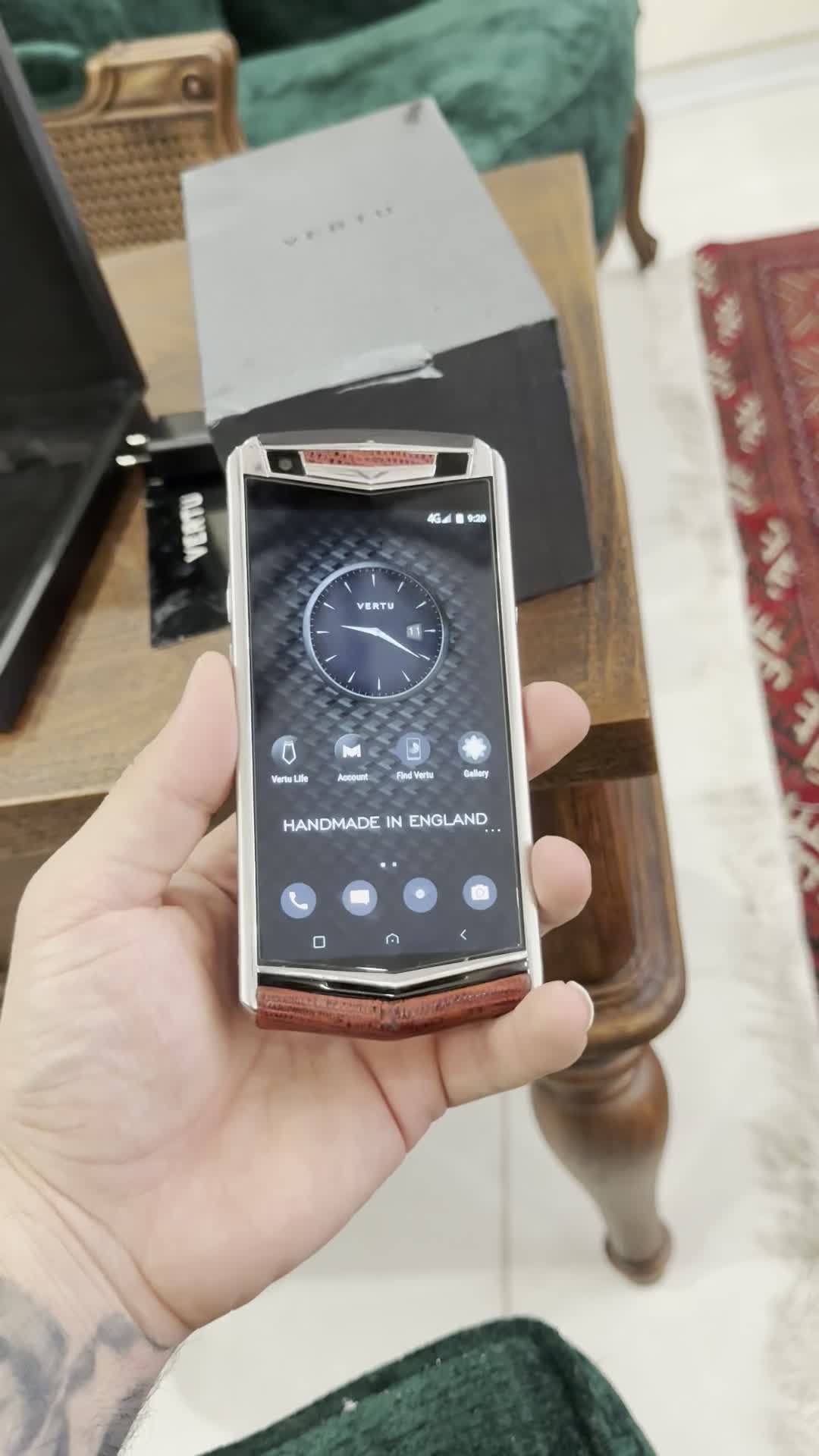 ورتو vertu مدل aster p gothic|موبایل|کرج, عظیمیه|دیوار