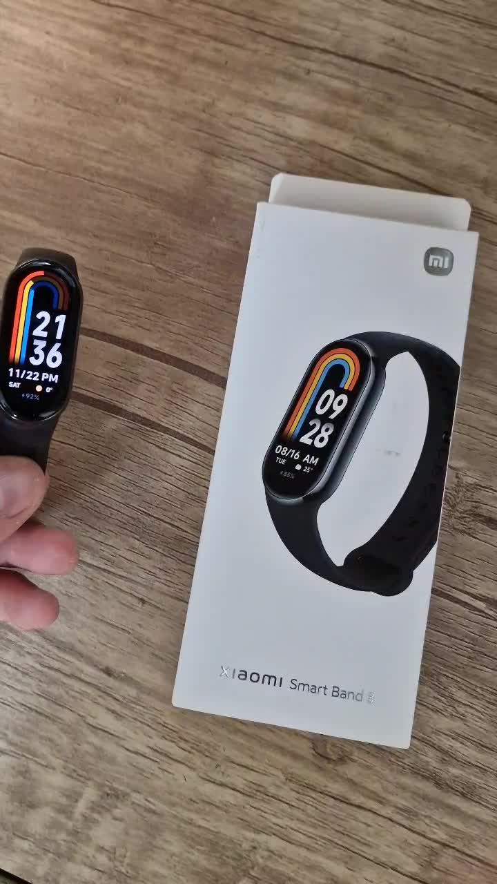 ساعت هوشمند Mi band 8 گلوبال|ساعت|لاهیجان, شیشه گران|دیوار