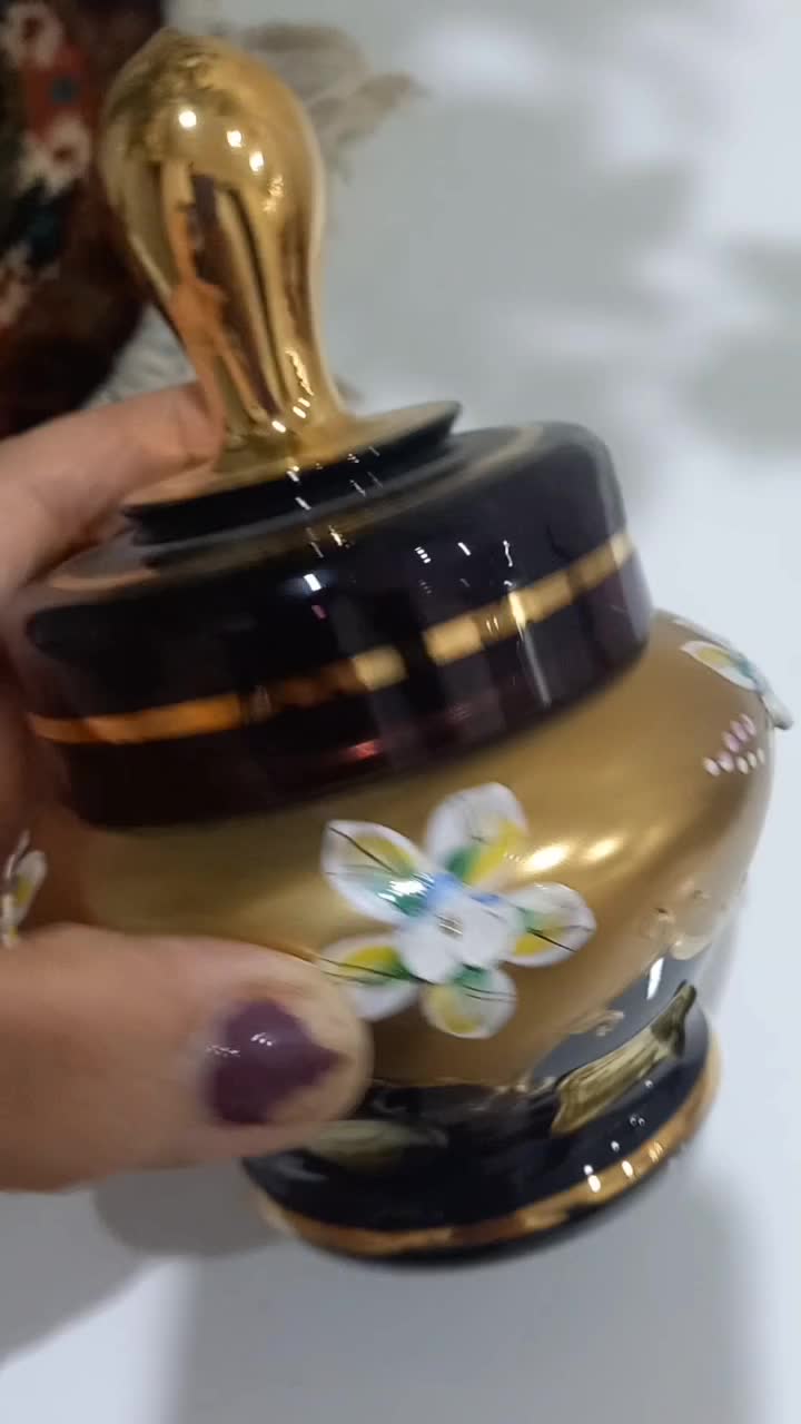 اگرمن کریستال چک طلاکوب|صنایع دستی و سایر لوازم تزئینی|ری, شهید غیوری (ابن باویه)|دیوار