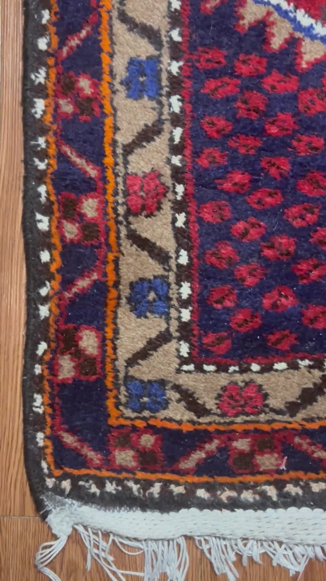 یک جفت فرش خمسه همدان|فرش|اصفهان, ملک|دیوار