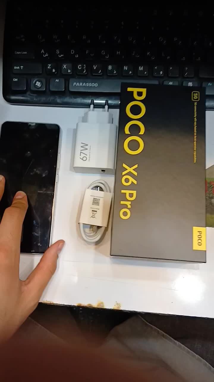 شیائومی Poco X6 Pro با حافظهٔ ۵۱۲ گیگابایت|موبایل|تهران, دولت‌آباد|دیوار