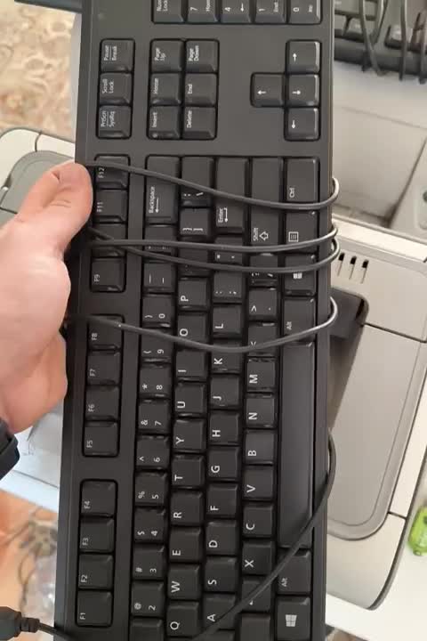 دو عدد کیبورد|قطعات و لوازم جانبی رایانه|بابل, |دیوار