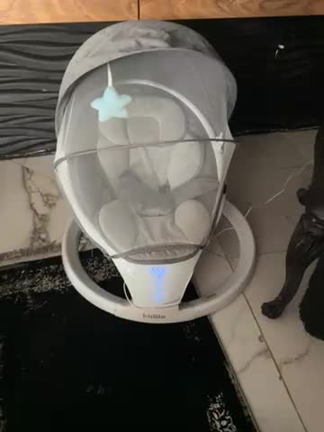تاب و گهواره برقی Kidilo مدل Deluxe 4in1|تخت و صندلی بچه|چالوس, |دیوار