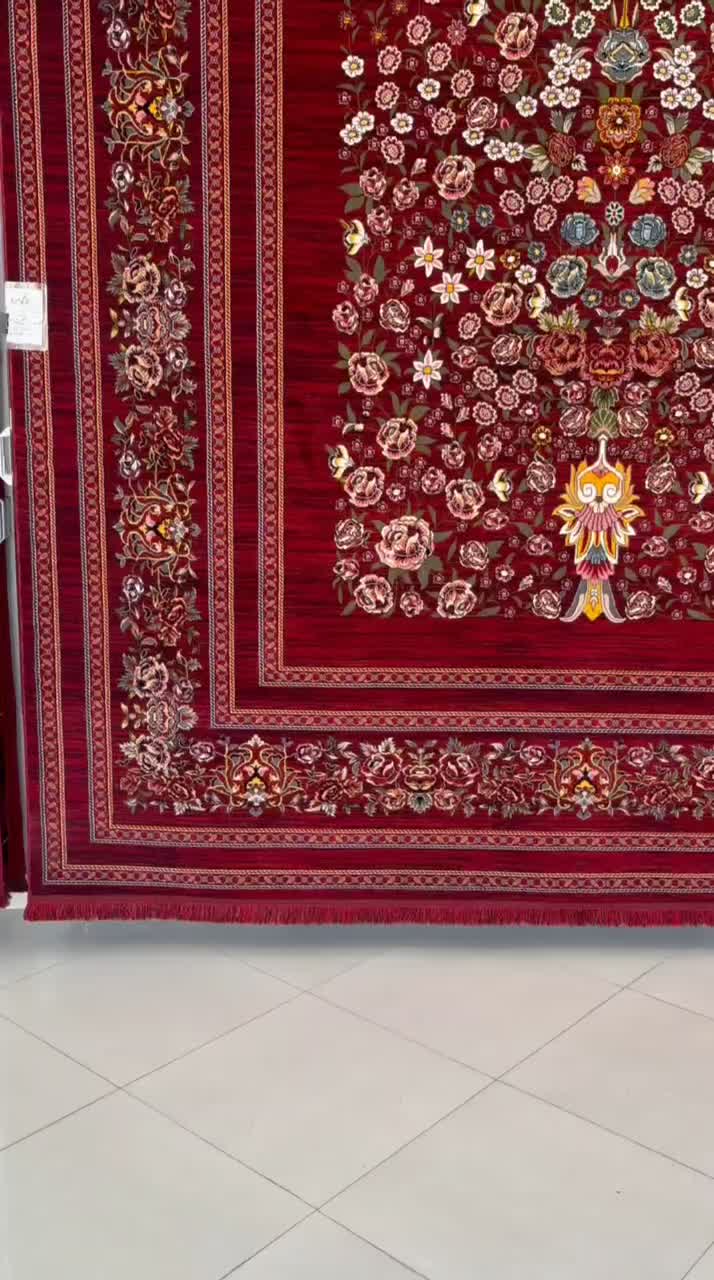 فرش طرح درخت زندگی700شانه|فرش|کاشان, شهید زجاجی|دیوار