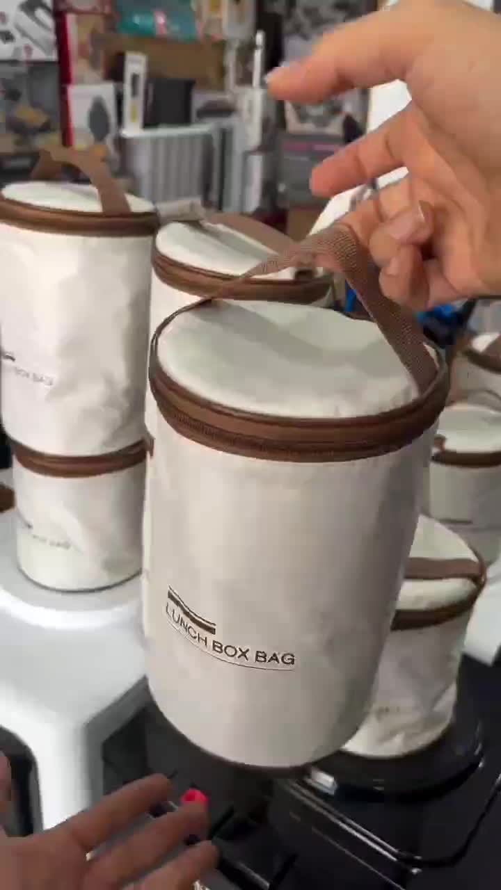 لانچباکس استیل ۳ طبقه کیف عایق حرارتی ظرف غذا|ظروف نگهدارنده، پلاستیکی، یکبارمصرف|تهران, سلسبیل شمالی|دیوار