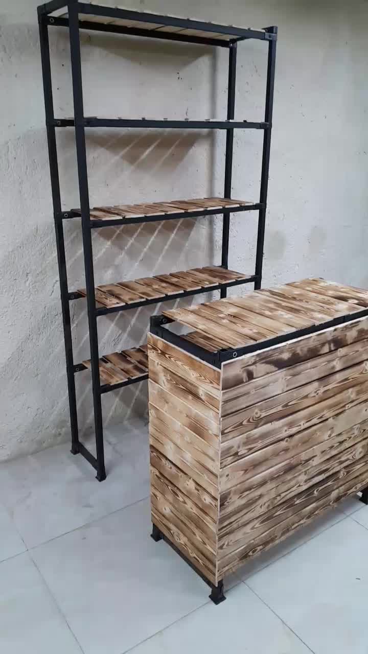 قفسه و طبقه رگال بندی ((چوب وفلز))|فروشگاه و مغازه|فردیس, |دیوار