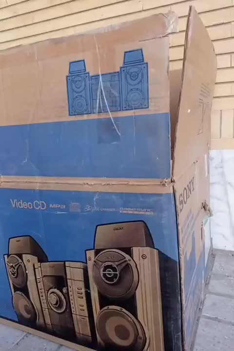 پخش/سی دی/رادیو سونی ژاپن|سیستم صوتی خانگی|خورموج, |دیوار