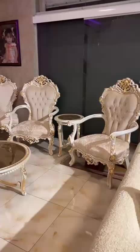 مبلمان سلطنتی رویال پارچه ترک ۵ سال ضمانت|مبلمان خانگی و میز عسلی|شیراز, شهرک گلها|دیوار