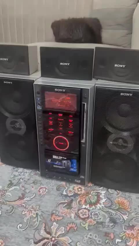 ضبط،یااسپیکر 6تیکه سونی سالم|سیستم صوتی خانگی|مشهد, رضاشهر|دیوار